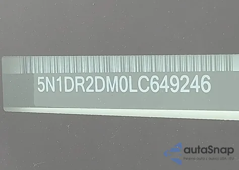 2020 Nissan Pathfinder Platinum 4Wd из США, поврежденный, VIN 5N1DR2DM0LC649246